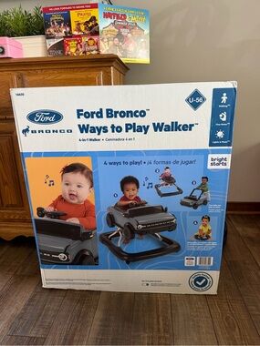 Ford Bronco Baby Walker in Gray and Black